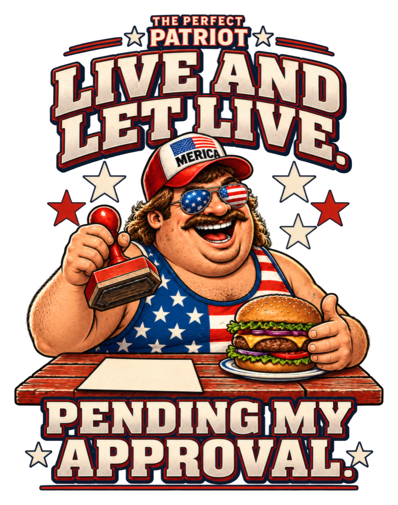 LIVE AND LET LIVE. PENDING MY APPROVAL.